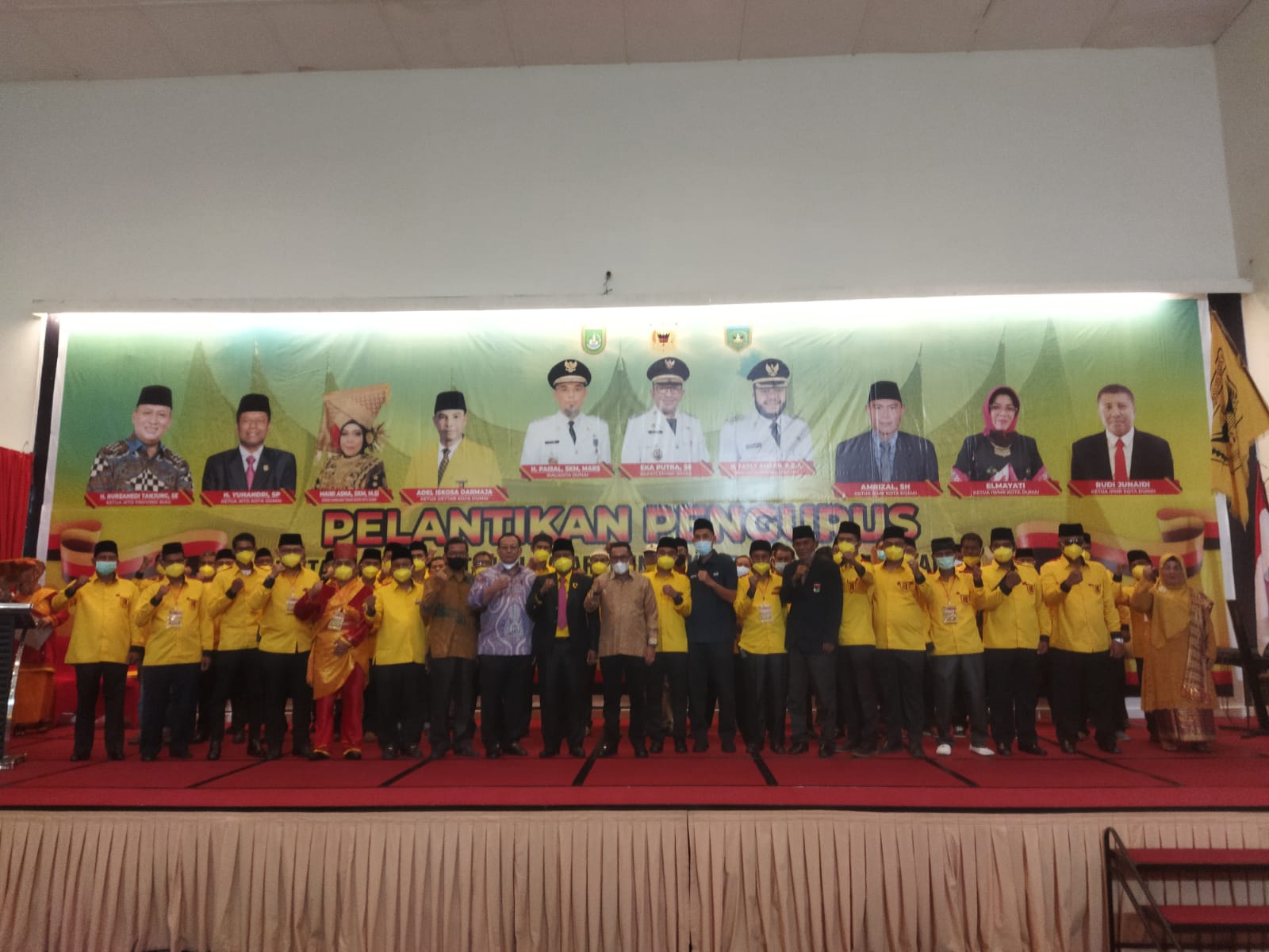 Walikota Dumai Hadiri Pelantikan IKTD Kota Dumai