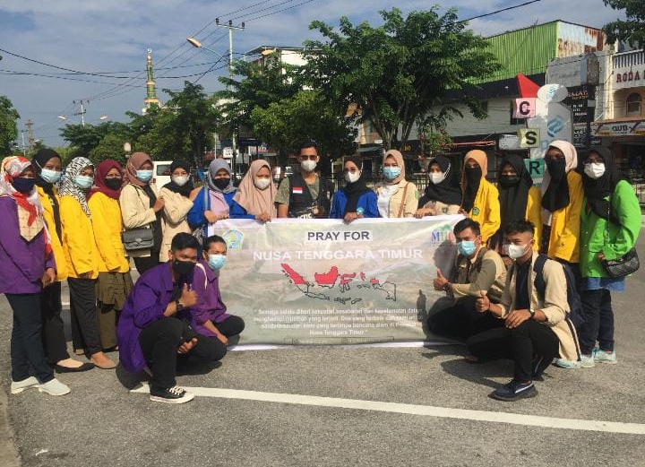 Pray For NTT, BEM se-Kota Dumai Lakukan Aksi Kemanusian