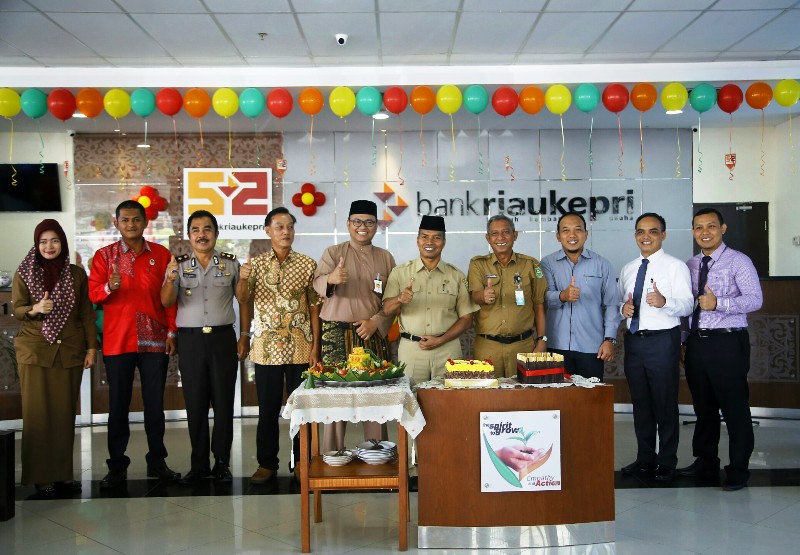 Pejabat Pemkab Siak hadiri Acara Hut Bank Riau Kepri ke-52