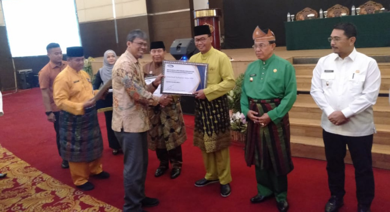 Rohil Raih Prestasi Kapabilitas APIP Level 3 se-Riau