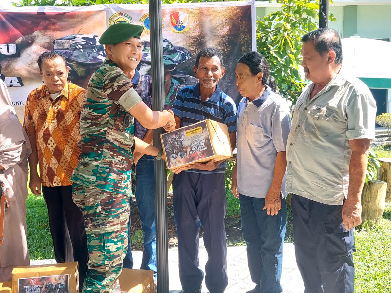 Kodim 0320/Dumai Gelar Baksos dan Pemeriksaan Kesehatan Gratis dalam Rangka HUT TNI ke-79