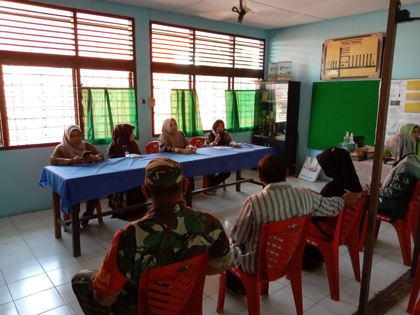 Serka Fahrizal Purba Hadiri Rapat Pokja di Kampung KB