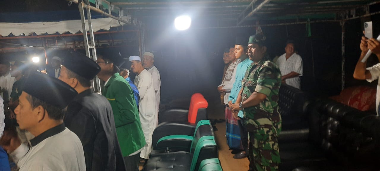 Pelda Hendrianto Hadiri Kegiatan Memperingati Israj Miraj