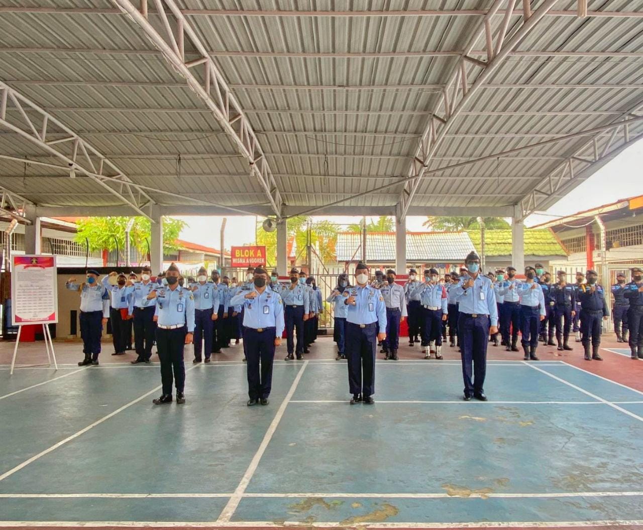 Rutan Dumai Laksanakan Deklarasi Janji Kinerja dan Minta Komitmen Seluruh Petugas