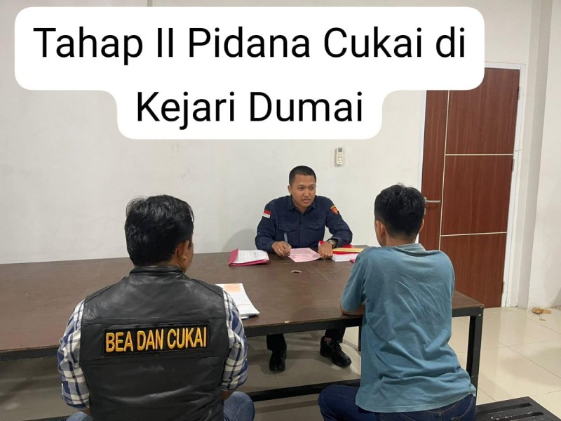 Bea Cukai Dumai Tuntaskan 4 Kasus Penyelundupan, 8 Tersangka Dilimpahkan ke Kejaksaan