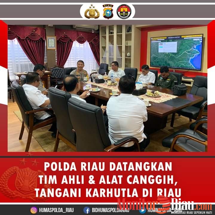 Polda Riau Datangkan Drone Khusus dan Tim Ahli