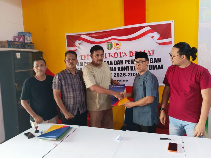 TPP KONI Dumai Tetapkan AKJ Jadi Calon Tunggal, Kantongi Dukungan Sah 33 Cabor