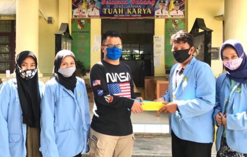 Kegiatan Tim Kukerta UNRI di Kelurahan Tuah Karya, Pekanbaru