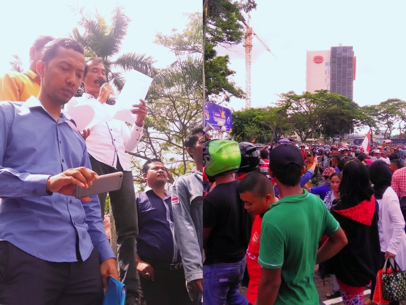 Ratusan Warga Baloi Kolam Demo BP Batam