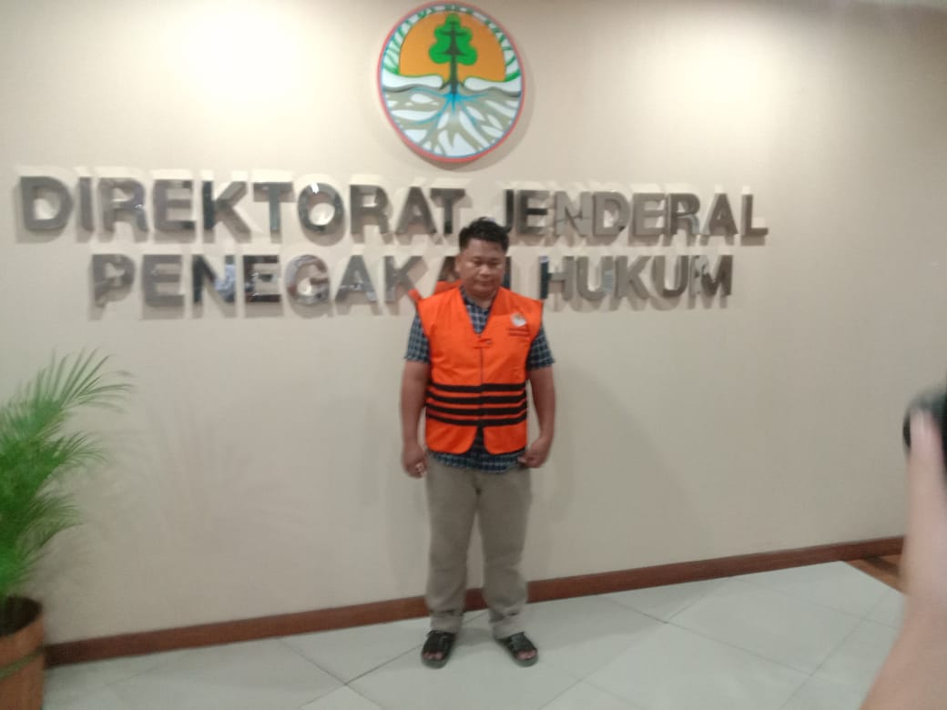 Agus Nugroho General Manager PMKS PT SIPP Ditahan Gakkum KLHK RI
