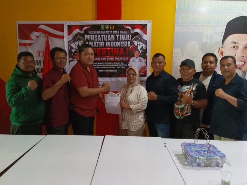 Doan Tunjuk Fitriani Nahkodai Pertina Dumai, Fokus Hidupkan Kembali Pembinaan Atlet