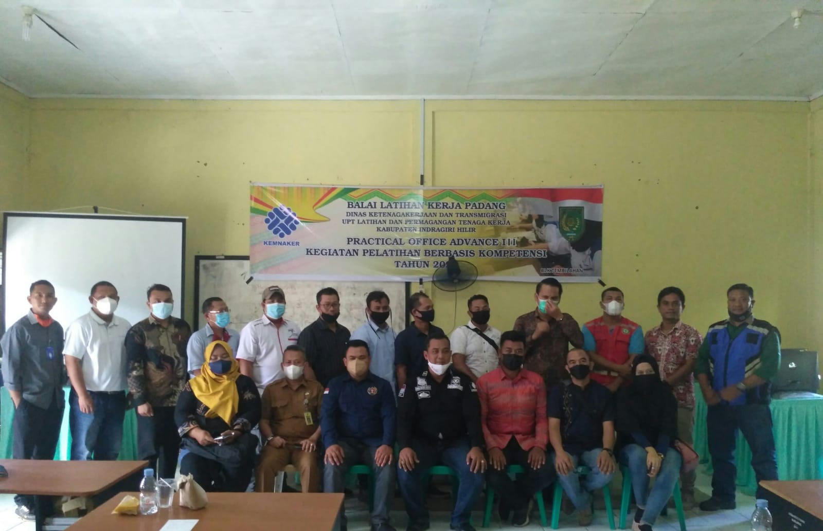 Disnakertrans Riau X PWI Inhil, Kolaborasikan Peringatan Bulan K3 dan HPN 2022
