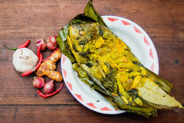 Resep Pepes Ikan Patin Bumbu Kuning, Makanan Bergizi Tinggi