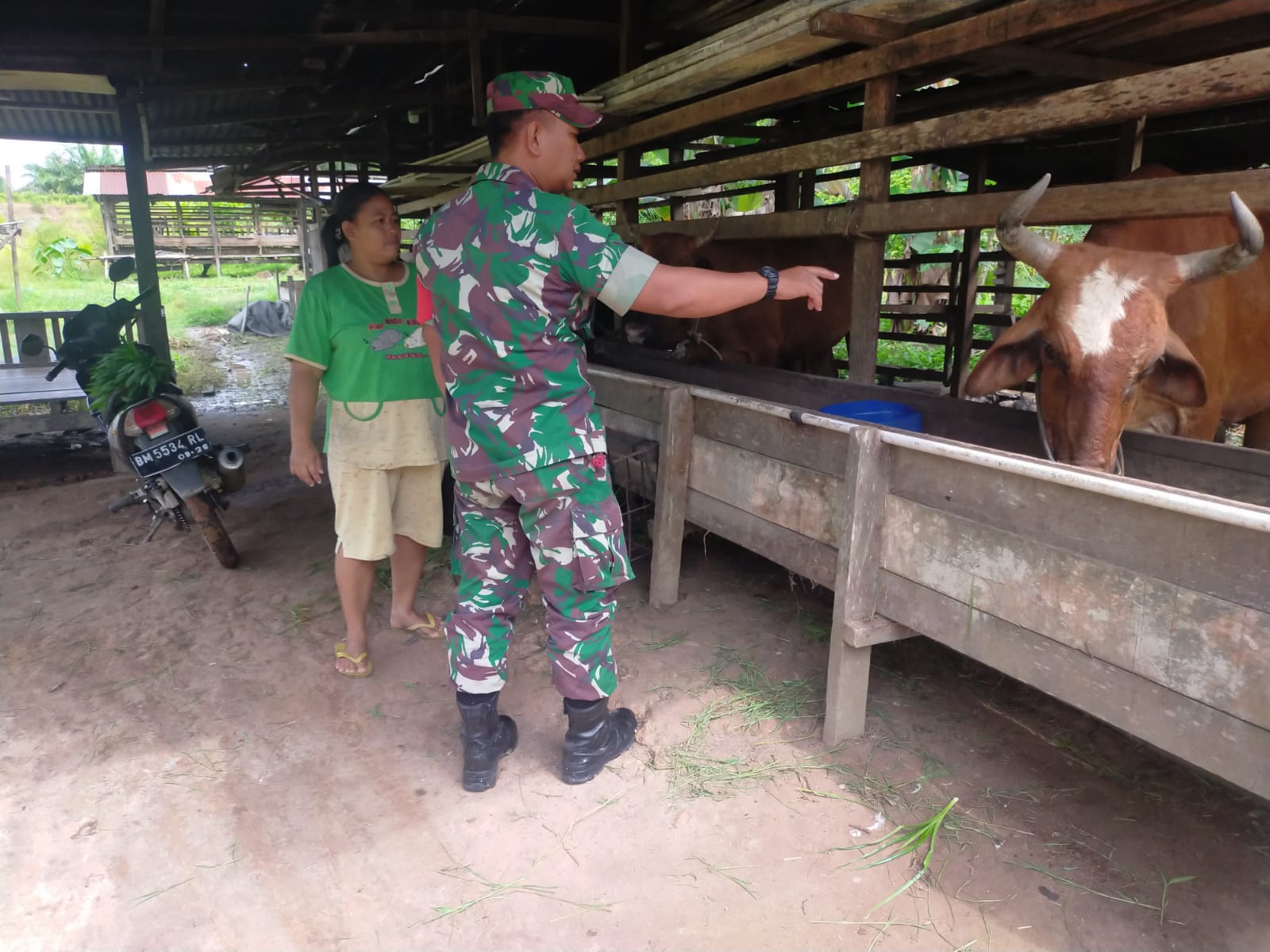Serda Jum'at Desmanto Laksanakan Sosialisasi Pencegahan PMK DDI Wilayah Binaannya