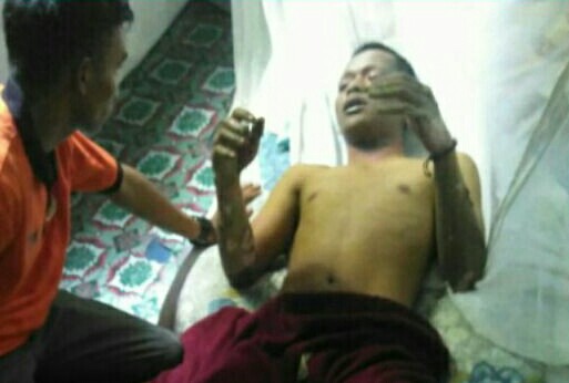 Diamuk Si 'Jago Merah', Pria Gangguang Jiwa di Inhil Terkurung Dalam Rumah