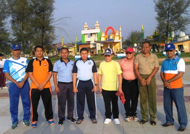 Bagun Sinergitas, TNI, Polri dan Pemko Dumai Gelar Senam Bersama