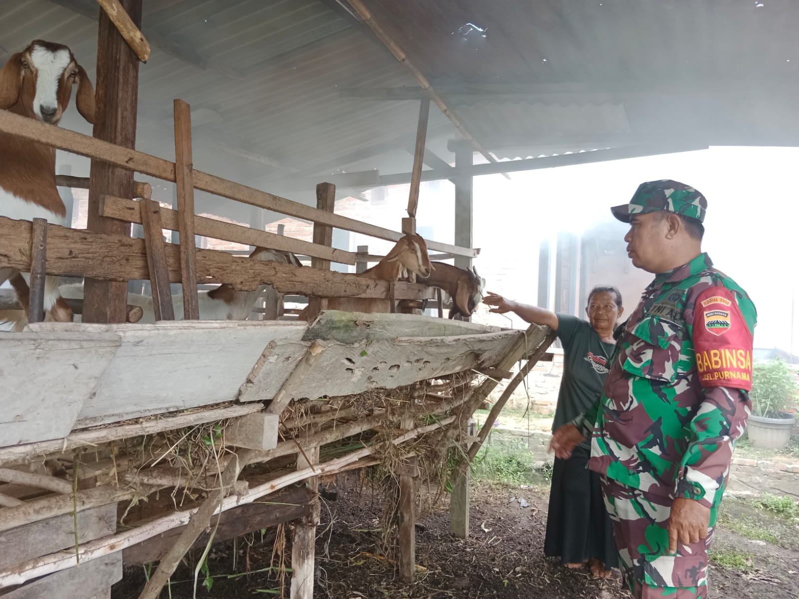 Warga Binaan Mendapatkan Edukasi Dari Sertu Mahyudin Mengenai Pencegahan PMK