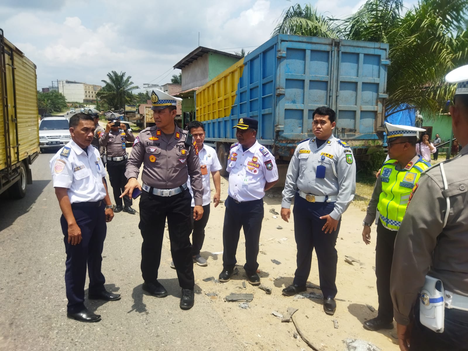 Laka Lantas Beruntun di KM 8 Kulim, Kasatlantas Polres Bengkalis Datangkan TAA dari Polda Riau