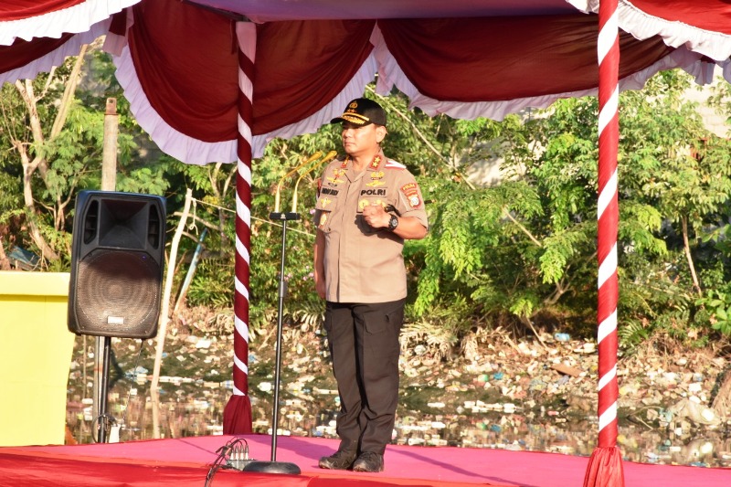 Kapolda Kepri Pimpin Apel Hari Peduli Sampah Nasional