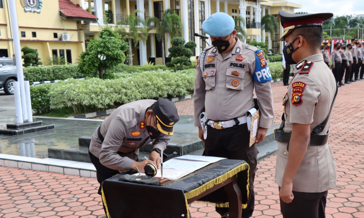 Mantan Kasat Reskrim Polres Rohil Jabat Kapolsek Bagan Sinembah