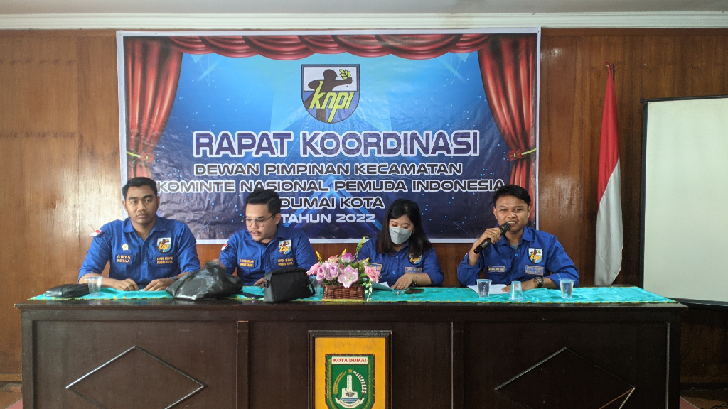 DPK KNPI Dumai Kota Laksanakan Rapat Koordinasi