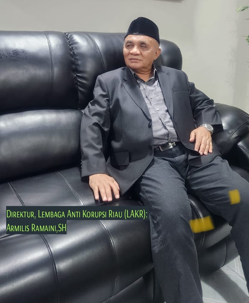 LAKR: Korupsi di Riau Sudah Stadium 4, Negara Jangan Lagi Tutup Mata