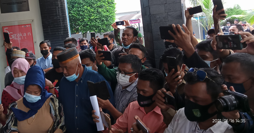 H Permata Tewas Ditembak, PAO dan KKSS Datangi Kantor Bea Cukai Tembilahan