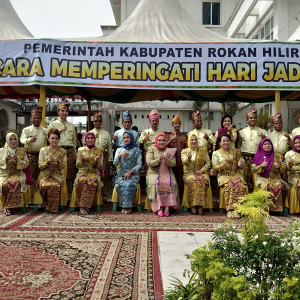 Bersempena HUT Rohil ke- 24, Pemkab Rohil Bersama FKPD Gelar Apel Besama