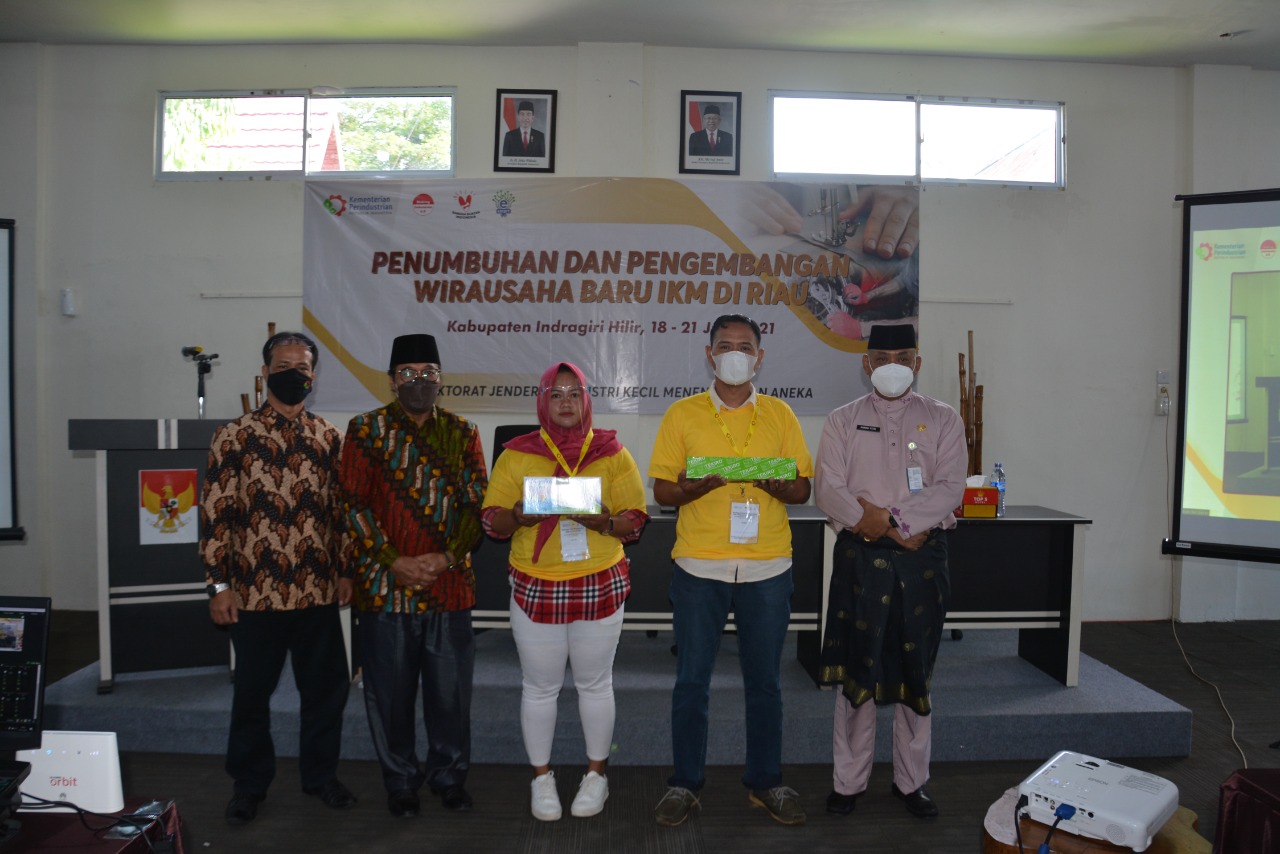 Kemenperin RI Selenggarakan Penumbuhan dan Pengembangan WUB IKM di Inhil