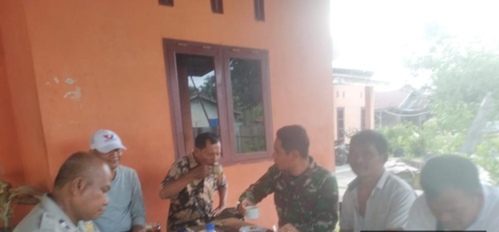 Pelaksanaan Komsos Oleh Serma Nofrianto Penuh Canda Tawa