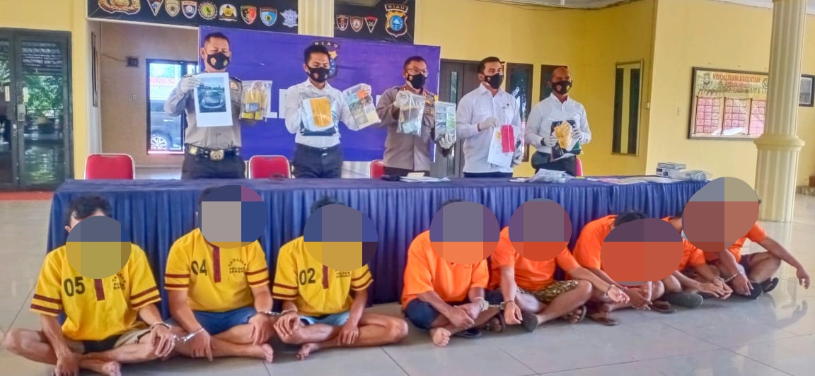 Polres Rohil Merilis Dua Kasus Sekaligus, Diantaranya Pembobol ATM dan Kasus Narkoba