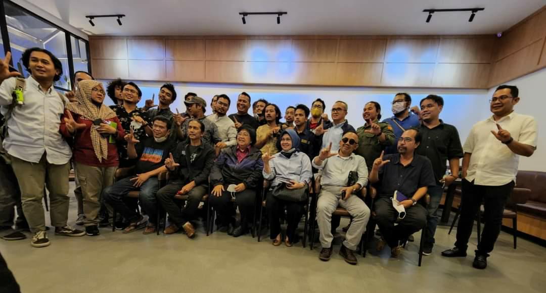 Ruang Diskusi Menteri LHK Bersama NGO dan Mapala se Riau