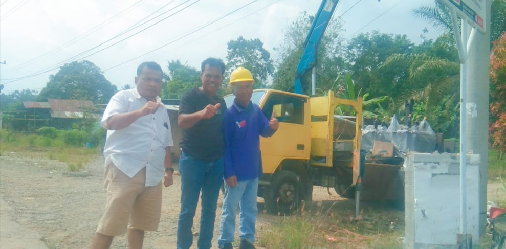 Pemasangan Trafo Baru, Gulmok Ambarita: Terima Kasih Buat PLN, Daya Listrik Sudah Stabil