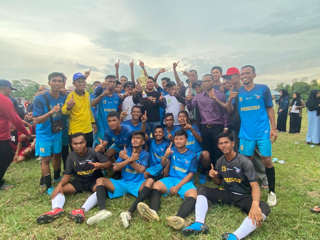 Desa Tanjung Punak Juara I, Tournament Sepak Bola ‘Bermasa’ di Gelar Pemcam Rupat Utara
