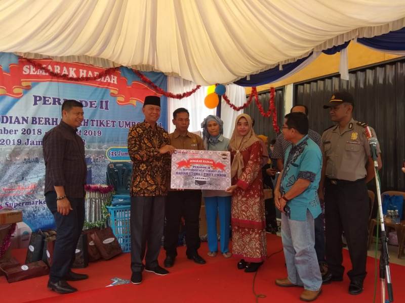 Walikota Tanjungpinang Hadiri Milad ke-3 Supermarket Al Baik