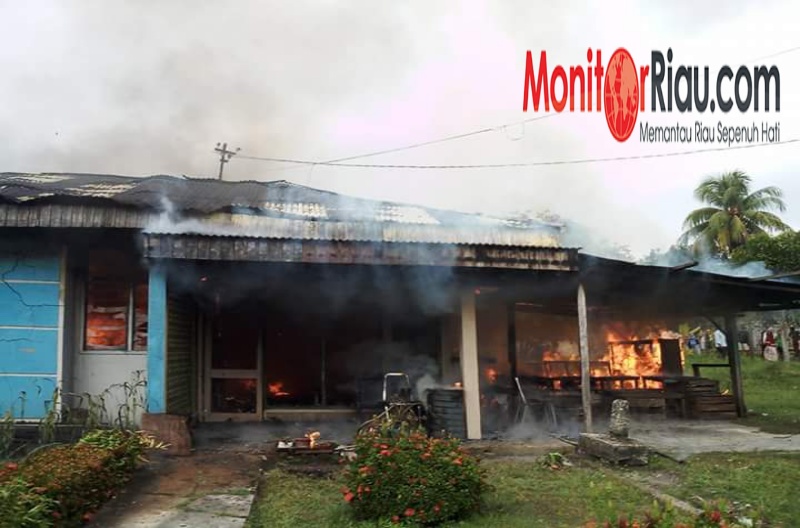 Ditinggal Jualan, Rumah Warga Duri Ludes Dilalap Api