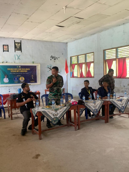 Deklarasi Anti Narkoba, Ini Pesan Serda Ade D Purba