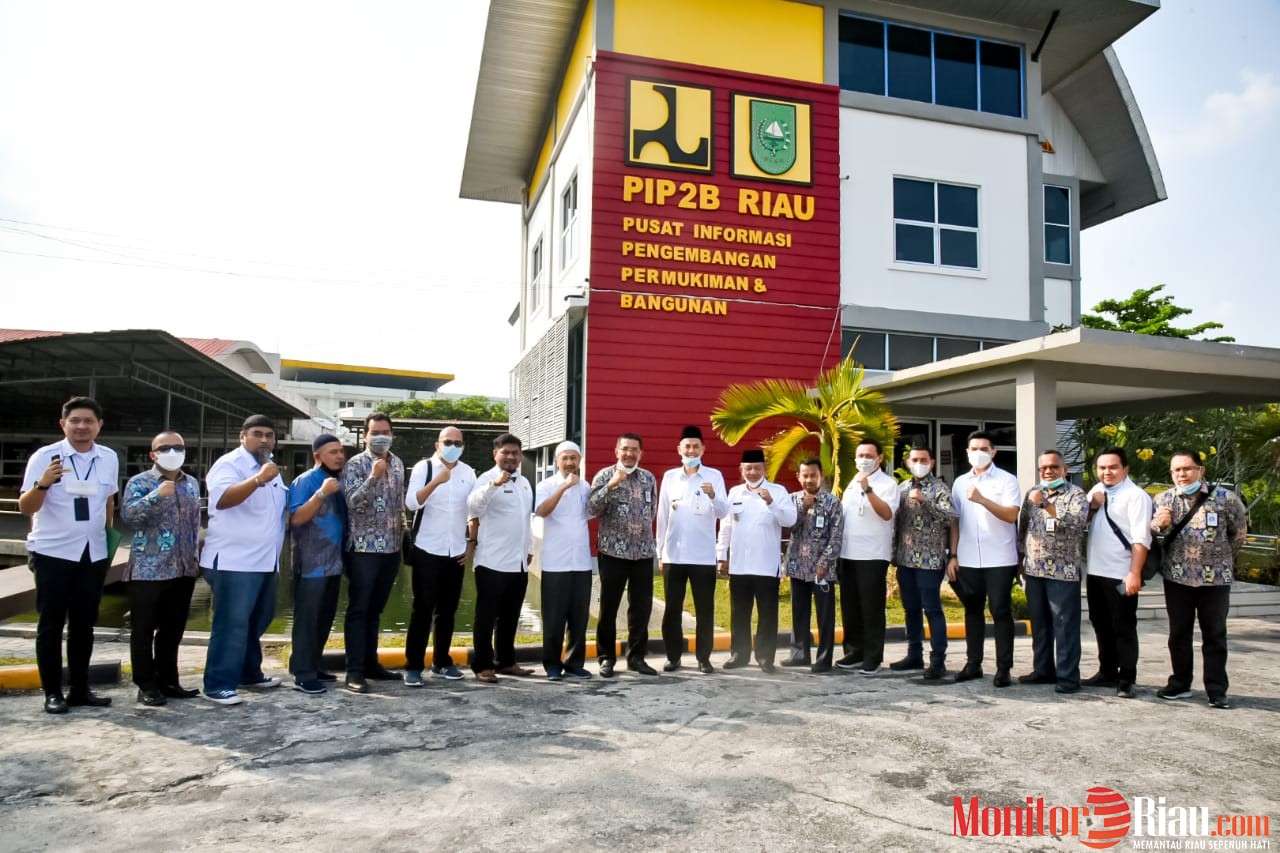 Wako Bersama Wawako Dumai Kunker ke PIP2B BPPW Riau