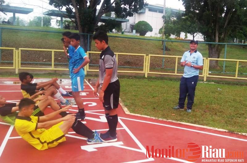 Mandau Bersiap Hadapi Kejuaraan Sepakbola antar Pelajar