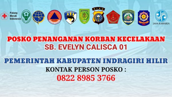 Pemkab Inhil Dirikan Posko Penanganan Korban SB Evelyn Calisca 1