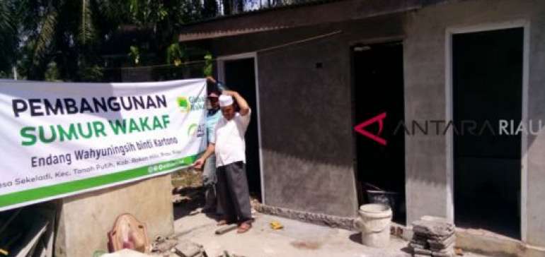 ACT Bangun Sumber Air Bersih Masyarakat Pesisir Riau