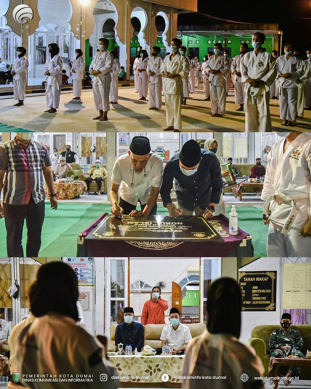 Wako Dumai Resmikan Dojo Nurul Islam