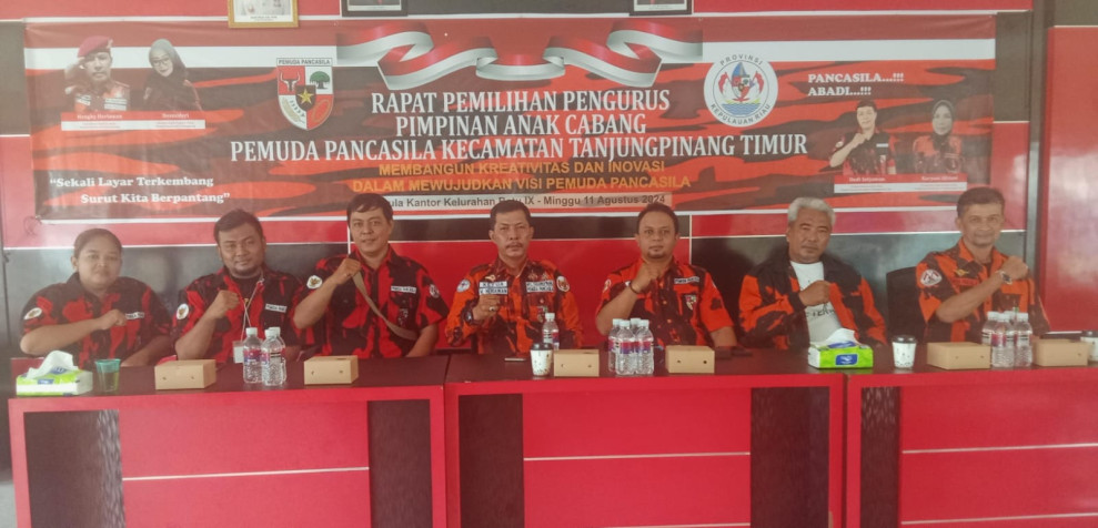 Pemilihan Pengurus PAC Pemuda Pancasila di Tanjungpinang Timur