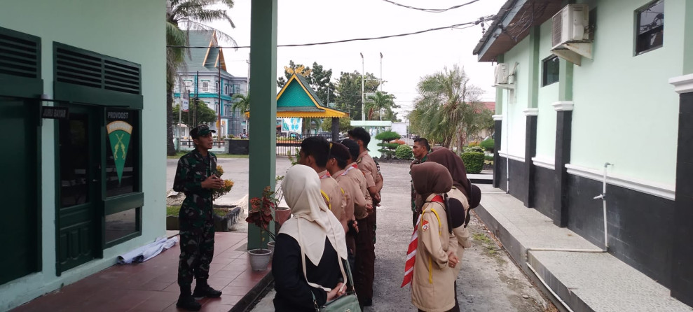 Ikuti Perjusami, Diwakili Kasdim, Dandim 0320/Dumai Lepaskan Kontingen