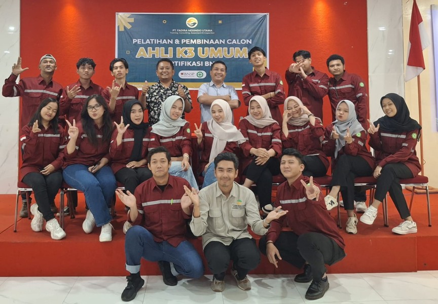 Siap Cetak Profesional K3 Unggul, PT Fadira Nexindo Utama Akan Buka Pelatihan K3 Migas Bersertifikasi BNSP (Online & Offline)