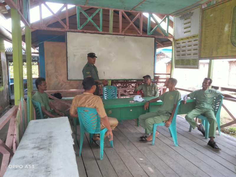 Serda Ansari Berikan Pemahaman Terkait Linmas dan Pancasila