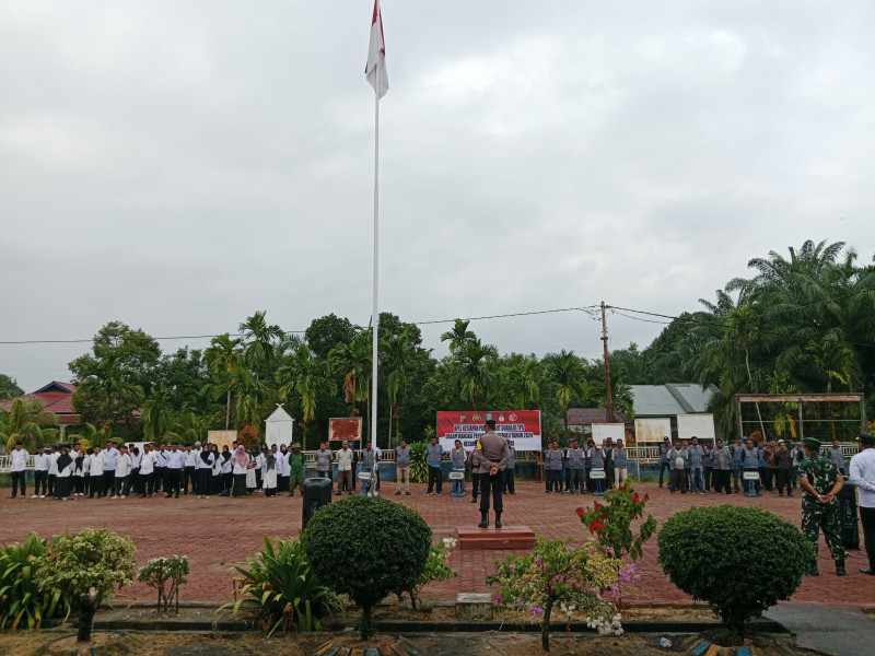 Apel Pengamanan Pemilu 2024 Dihadiri Oleh Serda Cerzakatno