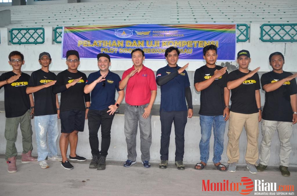 Peserta Terbaik Pertama Sertifikasi Pilot Drone Asal Kota Dumai Ucapkan Terima Kasih Kepada APDI
