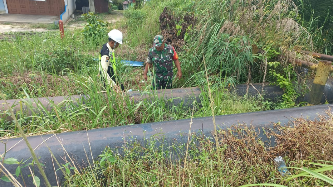 Sertu Roni Sandra Laksanakan Patroli dan Melaksanakan Binter