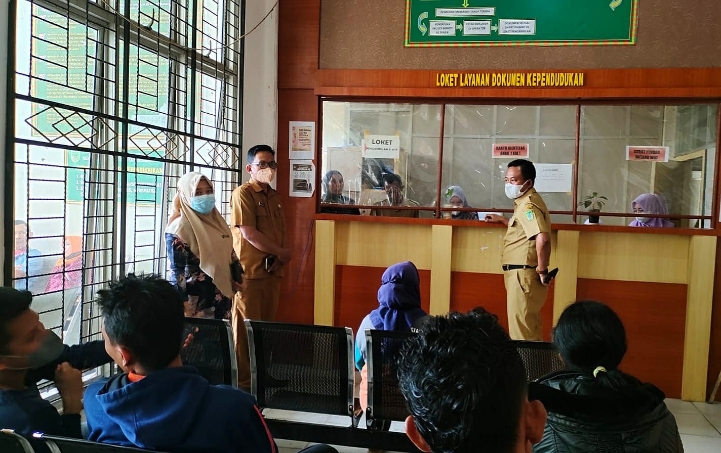 Wabup Rohil Minta Pelayanan Disdukcapil Lebih Ditingkatkan